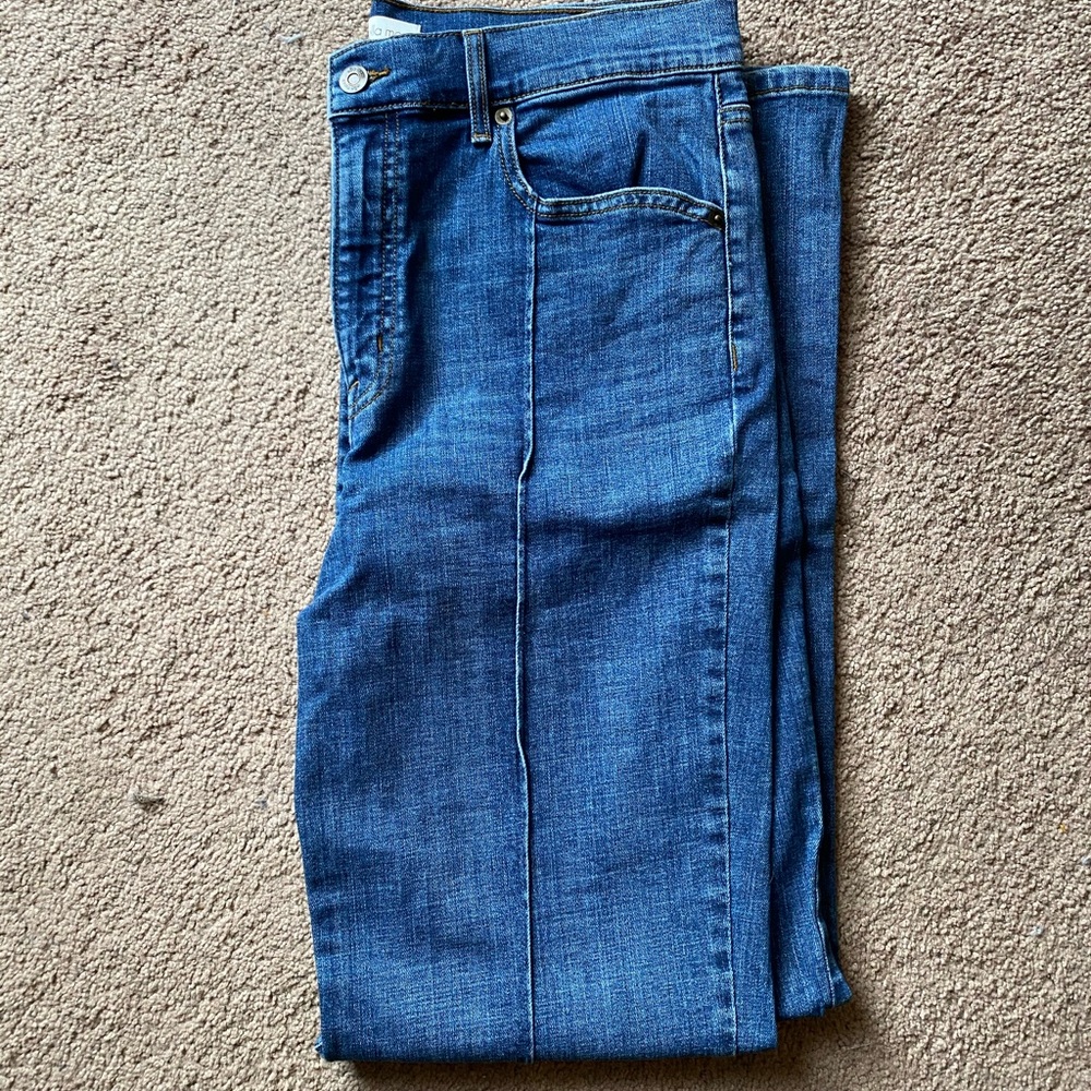 Ella Moss Wide Legged Blue Jeans